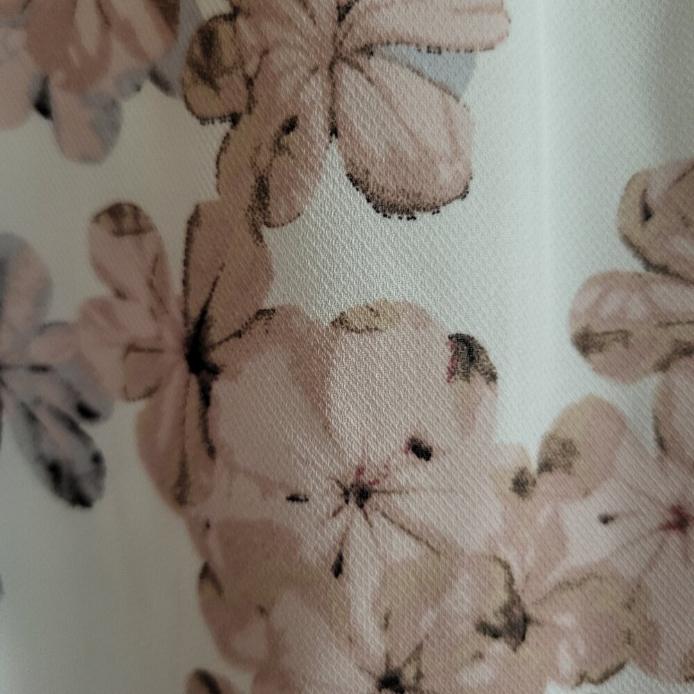 Katherine Barclay Montreal Floral Shift Dress Size 10 Pink Grey White - Picture 2 of 7